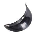 Universal 3 Snap Visor Face Shield Lens For Helmets Open Face Helmet TPS~
