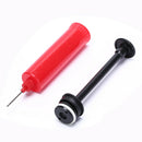 Plastic Football Soccer Inflatable Ball Hand Air Pump with Needle random LJ