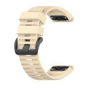 26mm Silicone Wrist Strap Quick Release Adjustable Watch Band for Garmin Fenix