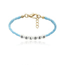 Boho Multilayer Foot Chain Handmade Colortful Anklet Bracelet Women JewelryJR