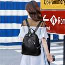 Women Casual Backpack Student Star Schoolbags Travel Waterproof Knapsack