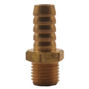 Brass Hose Fitting, Adapter, Metric M14x1.5 Male To Bard Hose ID 7/16" 11mm