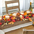 50Pcs Fall Holiday Decoration Pumpkins and Maple Leaves Pine Cones Acorns