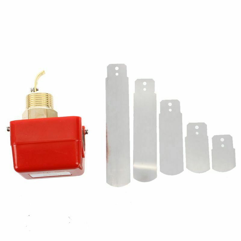 AC 220V 15A Male Thread SPDT Water Paddle Flow Switch HFS-25 A2D2