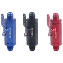 An6 6An Aluminum Inline Fuel Filter Shut Off Valve Cut Off with Cable Lever O8J7