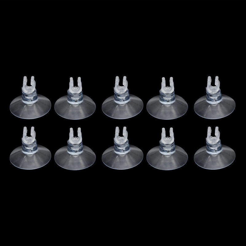 Aquarium Fish Tank Suction Cup Sucker Holders For Air Line Tube Hose Pump 10Pcs