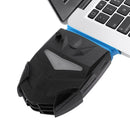 Laptop Cooling Cooler Vacuum Extracting Fan with Manual Speed Control Knob