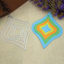 5pcs Metal Cutting Die Stencils DIY Embossing Scrapbooking Paper Card Craft