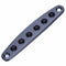 1 Pcs Electric Guitar Bridge String Thru Body Ferrules Bushing Plate - Blac