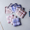 15Pcs Cotton Plaid Men's Handkerchief Square Decorative Suits Grid Hanky ZFB