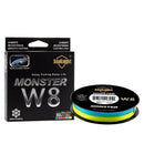 Seaknight Monster W8 Multicolor 300M Braided Pe Fishing Line 8 Strands Mult