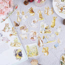 100pcs rabbits cardstock die cuts for scrapbooking happy planner/card makiMO