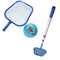 Easy Use Swimming Pool Leaf Skimmer Net With Pole Koi Ponds Spa Hot Tub Tool