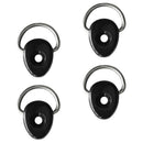 4 Packs Kayak Loop Deck Fitting With D- For Deck Bungee Line Rigging