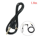 Black Silicone Tattoo Clip Cord Wire Cable For Machine Gun Kit Set Sup f+