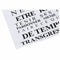 "House rules" of French version quote waterproof wall stickers home decor ,