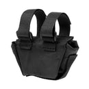 Nylon Case Holder Storage Bag for Bike Head Light 4x18650 Battery Pack Black