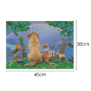 5D DIY Full Drill Animal Diamond Painting Cross Stitch Embroidery Kits