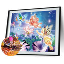 Fairy Diamond Painting 5D DIY Full Round Drill Cross Stitch Picture (XF077) A