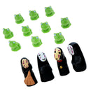 14pcs No Face Men & Mini Frog Micro Landscape DIY Bonsai Flowerpot Decoration