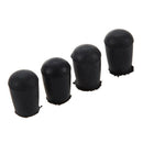 12 pcs 8mm inner diameter round rubber Furniture Tabletop Holder Protector  O4I7