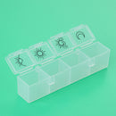 Digital 7days Pill Reminder Organizer Pill Box Case Timer White