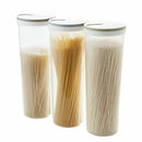 Pasta Noodle Grain Cereal Bean Rice Food Storage Container Kitchen Sealed B E7W9