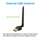 1X(Edup Wireless Wifi Adapter 2.4/5Ghz 1300Mbps Usb Dual Band Wifi Receiver