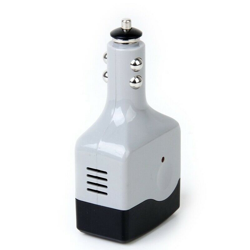 5W 500mA Car Charger Adapter DC 12V/24V to AC 100V-240V US/EU Plug Power Co V3F9