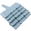 10 Pcs Spring Lawn Garden Plastic Artificial Stone Garden Edge Edge Fence S