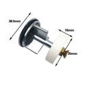 38mm Heavy Chrome Plated Basin Sink Waste Plug Replacement Brass Metal Hot