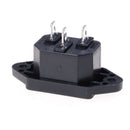 5Pcs IEC 320 C14 Male Plug Panel AC 250V 10A Power Inlet Sockets Connectors OZ