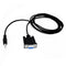 DB9 9 Pin VGA female cable ,DB 9 Female to TRS 3.5mm (1/8in) TRS Stereo MaleC4L5