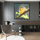 30x30cm Diamond Painting Yellow Feather Parrot Full Round Drill Embroidery