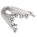 8PCS Necklace Chain Extender With Lobster Clasp Jewelry Making Accessories