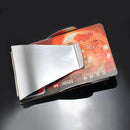 Mini Stainless Steel Double Sided Credit Card Holder Wallet ID Card Box