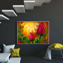 Diamond Painting Red Rose Full Round Rhinestone Picture DIY 40x30cm (c1002)