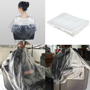 100x Waterproof Disposable Hair Cutting Cape Salon Gowns Stylist Capes