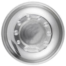 Camping 17.8cm Dia Stainless Steel Tableware Dinner Plate Food Container