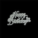 Happy birthday Metal Cutting Dies Stencil  DIY Scrapbook Paper Cards Album M&O