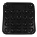Heavy duty Standard Billiards Pool Ball Tray for 22 Balls 2.05 Inch Black