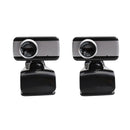 2x Portable Video Web Cam With Mic USB Clip Web Camera For PC Computer Live Chat