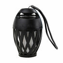 Camping Music Bluetooth Speaker Flickers HiFi Stereo LED Flame Wireless Portable
