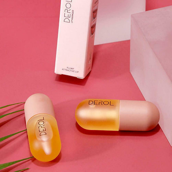 Shiny Lip Enhancer Moisturizing Liquid Lipstick Oil Lip Plumper Botanical  Top