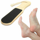 Double Sided Wooden Foot File Callus Rough Hard Skin Pro Tools Uwwj Remover C7N9
