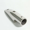 Strong Durable 22mm 316 Stainless Steel Rail End for Marine Boat Tube H NMW