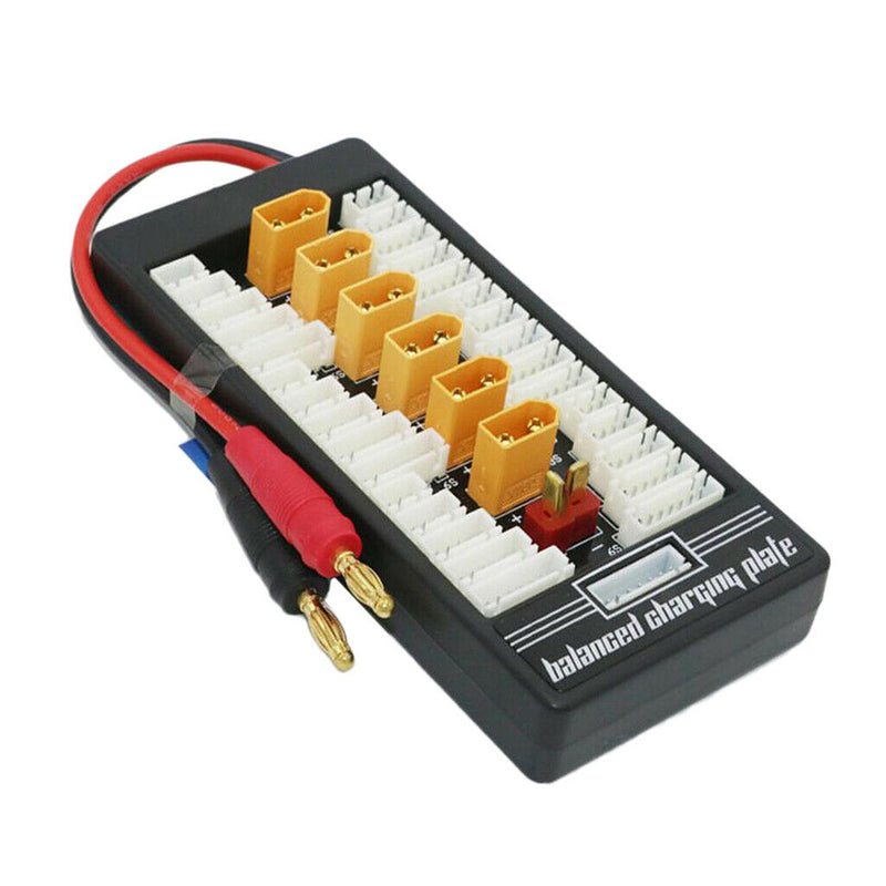 Multi 2-6S Lipo Parallel Balanced Charging Board XT60 Plug For B6 Parallel
