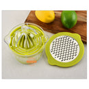 Multifunctional Grater Orange Citrus Squeezer Manual Lemon Juicer Fruit KitS Hn