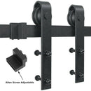 2Pcs Barn Door Stopper Limit Device for Adjustable Floor Track Track Slidin