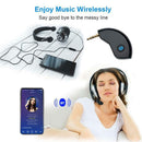 Wireless Bluetooth 4.2 Handsfree Audio Receiver 3.5mm AUX Adapter Car Kit